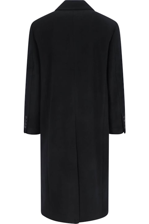 Dunst Double-breasted Wool And Cashmere Coat