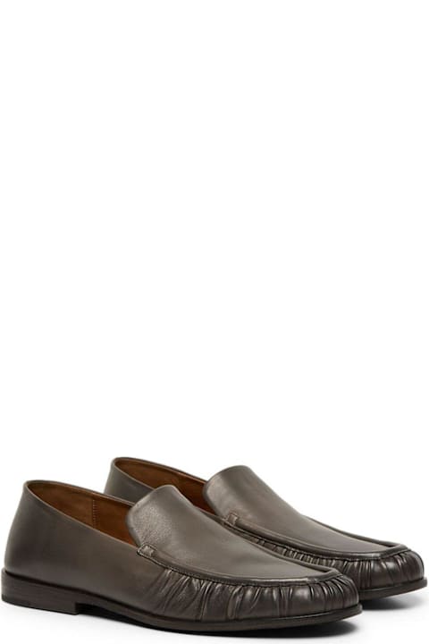 Marsell Shoes for Men Marsell Mocassino Gathered Slip-on Loafers