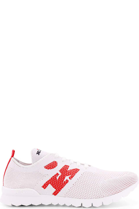 Kiton Sneakers for Men Kiton Knit Sneakers With Lateral Monogram