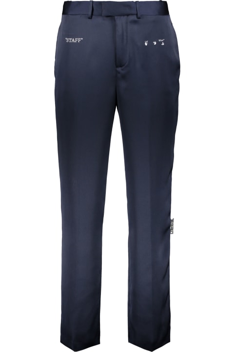 Homeware Off-White Technical Fabric Pants
