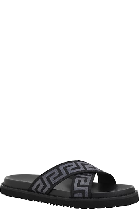 Versace Other Shoes for Men Versace Greca Pattern Sandals