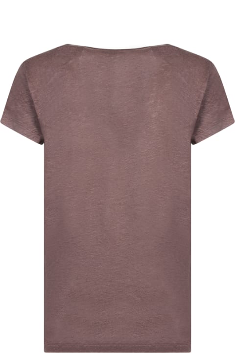 IRO Topwear for Women IRO Linen T-shirt In Brown