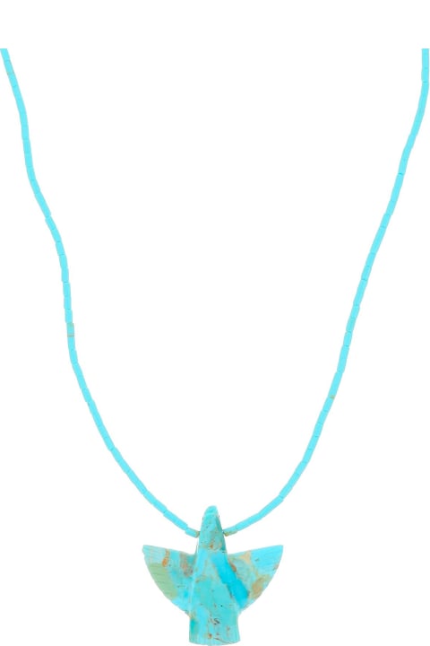 Turquoise Eagle Chocker Necklace