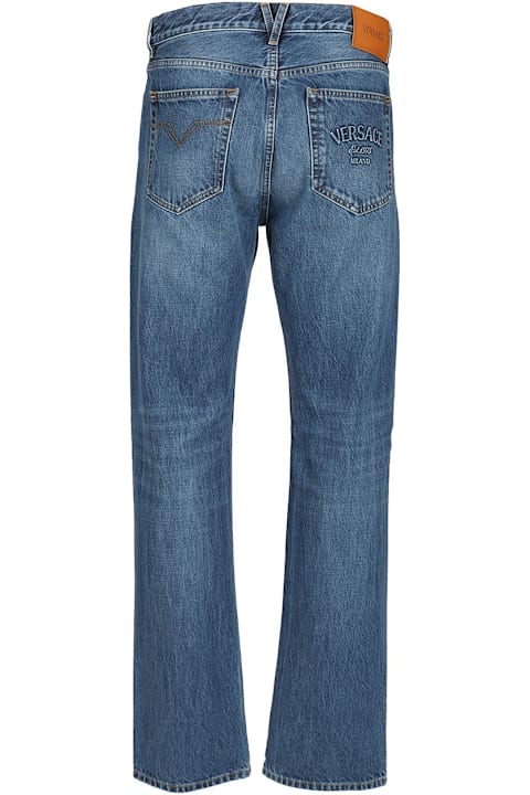 Versace Jeans for Men Versace Stone Washed Jeans