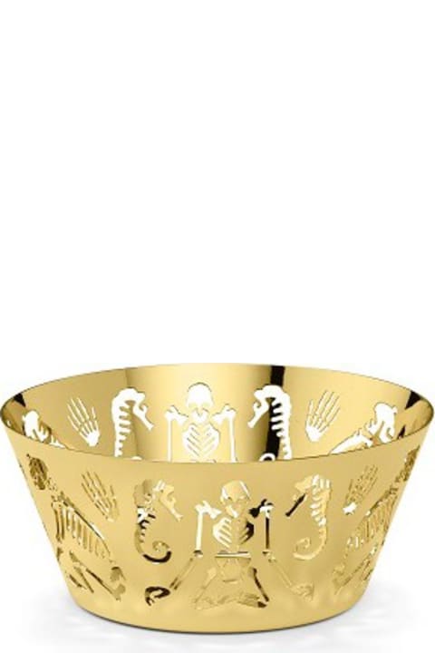 Tableware Ghidini 1961 Perished - Medium Bowl Polished Gold
