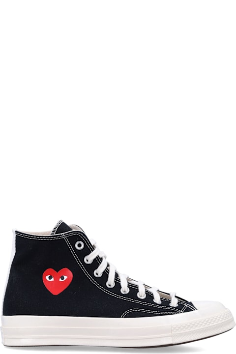 Comme des Garçons أحذية سنيكرز لـ السيدات Comme des Garçons Small Heart Hi Top