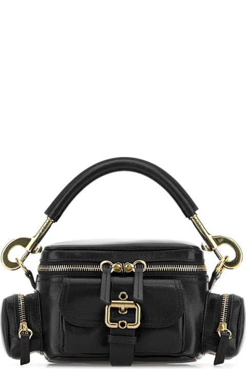 Homeware Chloé Black Leather Camera Bag Crossbody Bag