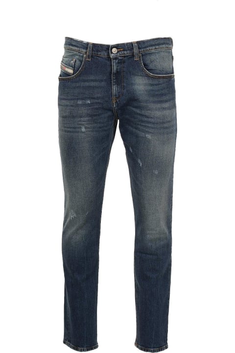 Diesel Jeans for Men Diesel Slim-fit Distressed Jeans