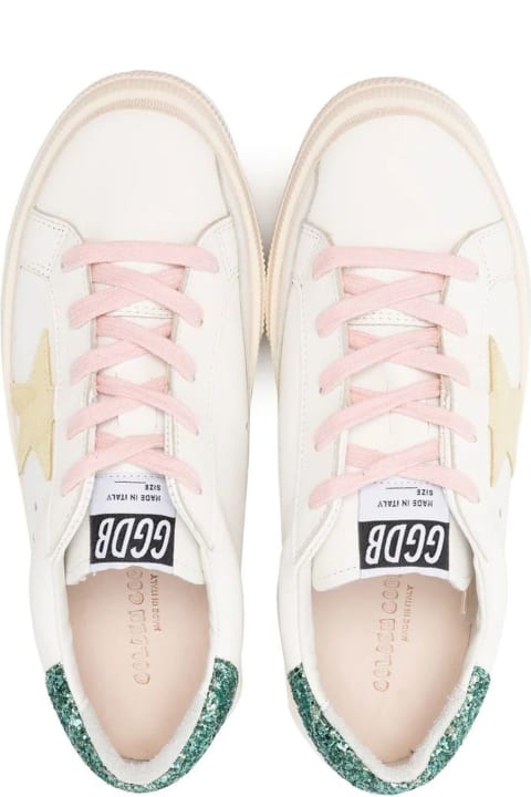 Shoes for Girls Golden Goose Golden Goose Kids Sneakers White