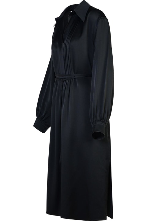 Jil Sander Dresses for Women Jil Sander Black Viscose Blend Dress