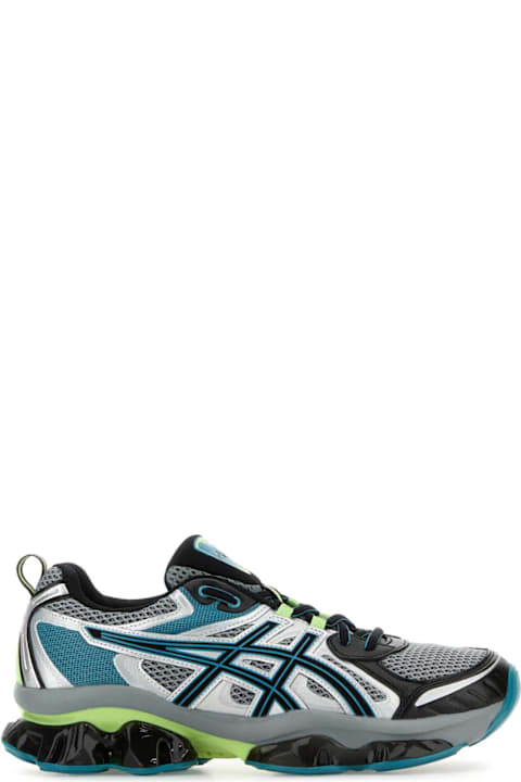 Shoes for Women Asics Multicolor Mesh And Rubber Gel Quantum Kinetic Sneakers