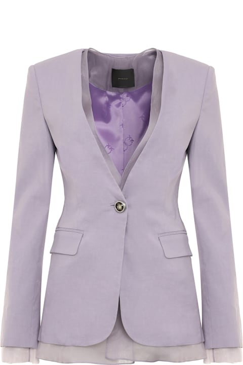 Pinko for Kids Pinko Gallina Single-breasted One Button Jacket