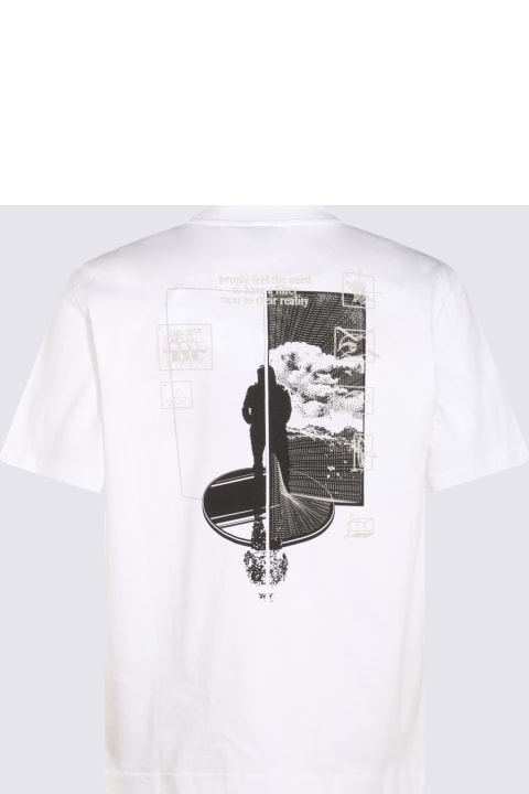 Daily Paper Topwear for Men Daily Paper White Cotton T-shirt