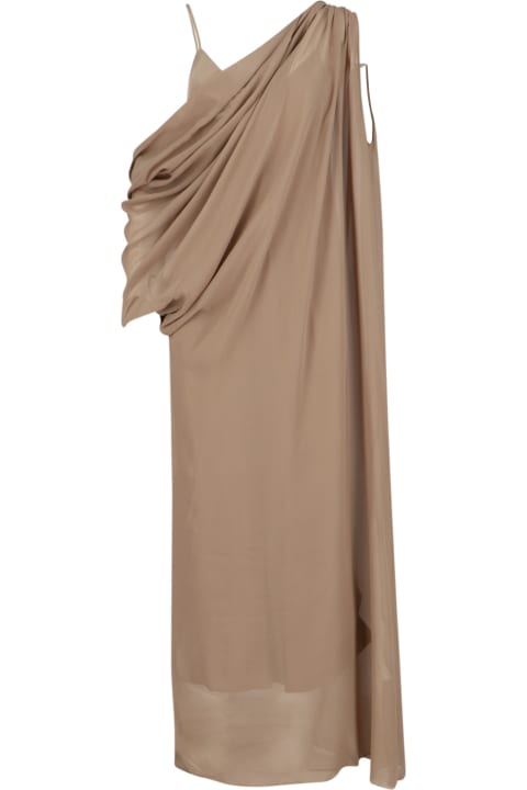 Khaite Dresses for Women Khaite 'taj' Draped Maxi Dress