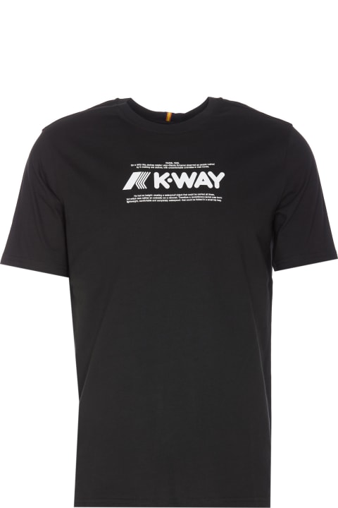 メンズ新着アイテム K-Way Odom Typo Logo T-shirt