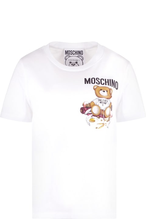 Moschino Topwear for Women Moschino Bear Printed T-shirt