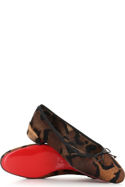 Christian Louboutin لـ Kids Christian Louboutin Ballerina Swettie Jane Flat