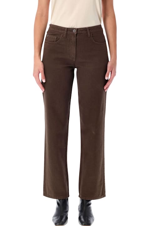 Homeware Emporio Armani Emporio Armani New York Garment-dyed Organic Denim Jeans