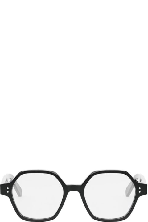 Celine Eyewear for Women Celine Hexagon Frame Glasses