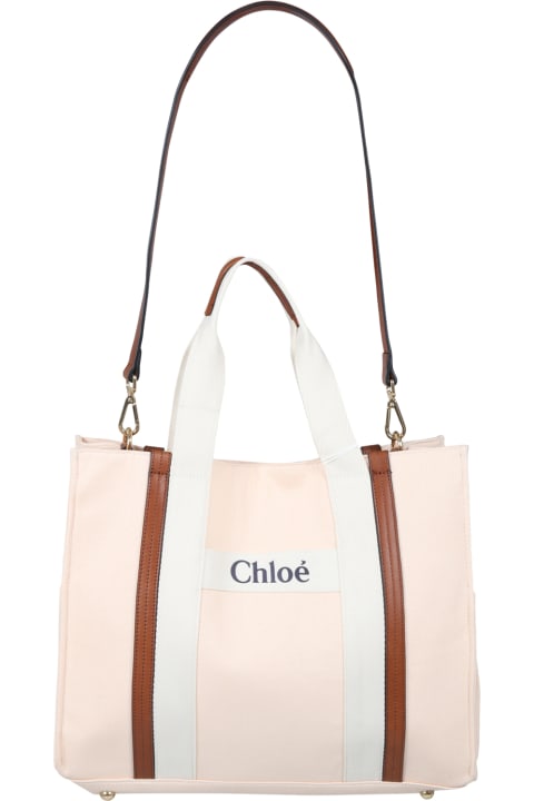 Accessories & Gifts for Baby Girls Chloé Pink Mum-bag For Baby Girl