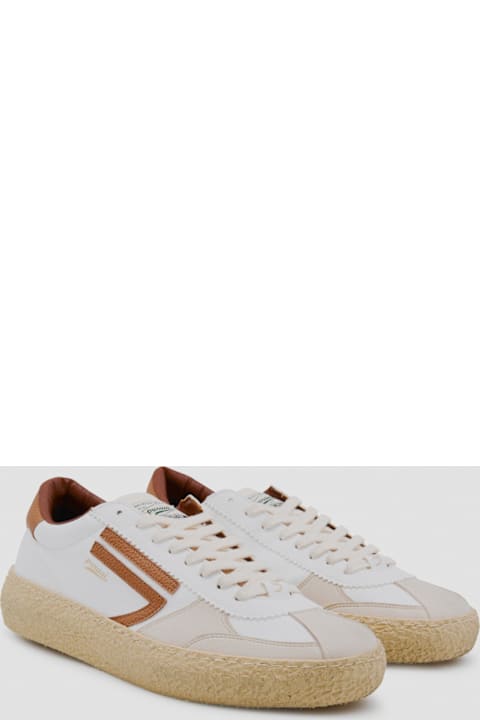 Puraai for Kids Puraai White Leather Sneakers