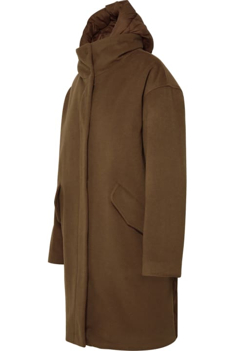 Woolrich Coats & Jackets for Women Woolrich 'kuna' Camel Cashmere Blend Parka