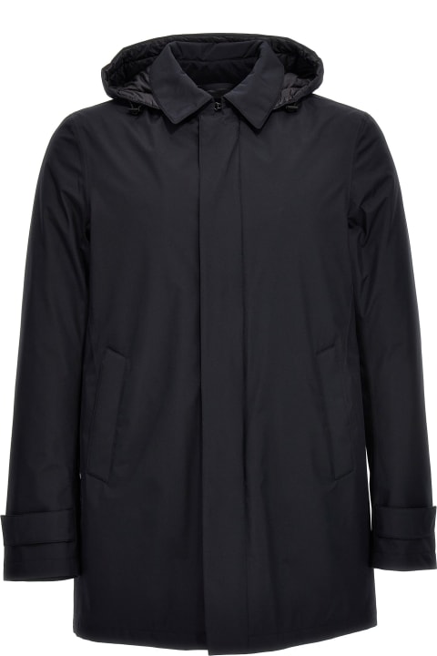 Herno Coats & Jackets for Men Herno Laminar Padded Carcoat