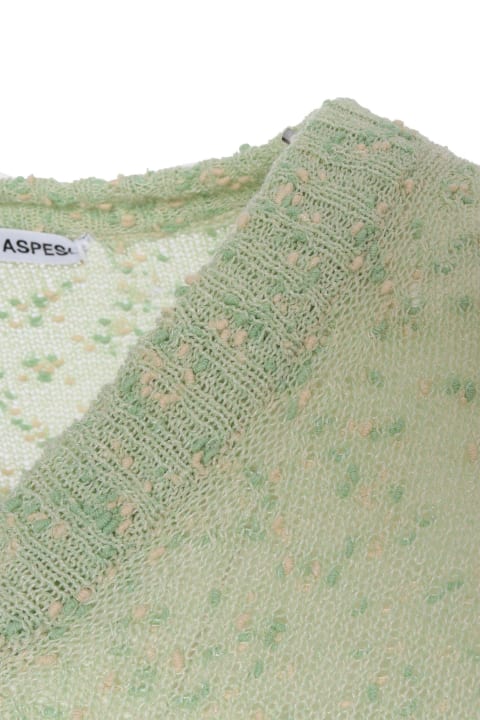 Sweaters for Women Aspesi Green Sweater