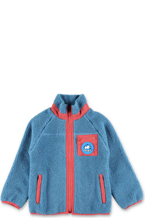 Homeware Stella McCartney Kids Stella Mccartney Kids Monster Patch Fleece Jacket