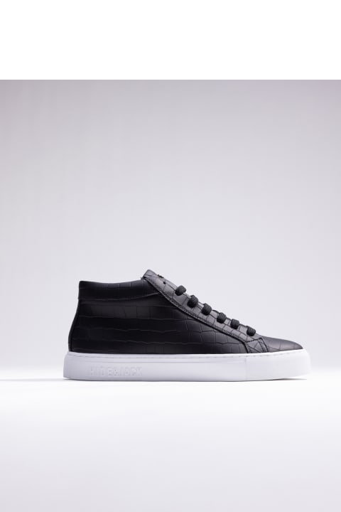 High Top Sneaker - Essence Black White