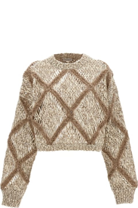 Clothing for Women Brunello Cucinelli Sequin Sweater