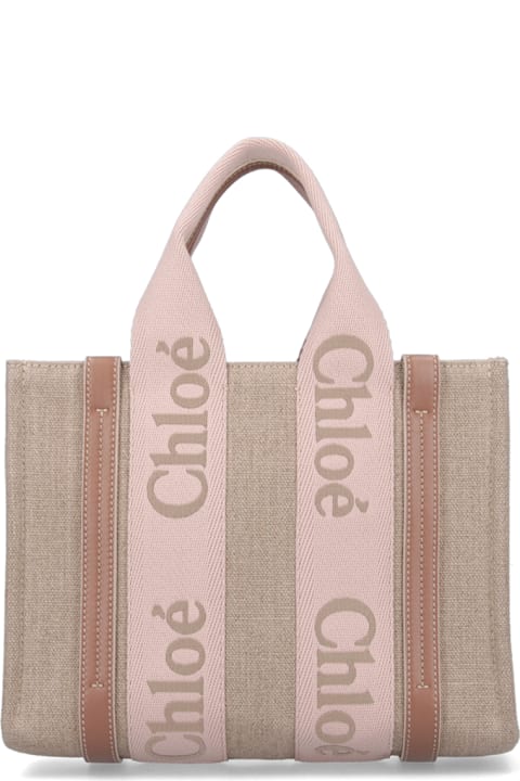 Chloé Bags for Women Chloé Small Tote Bag "woody"