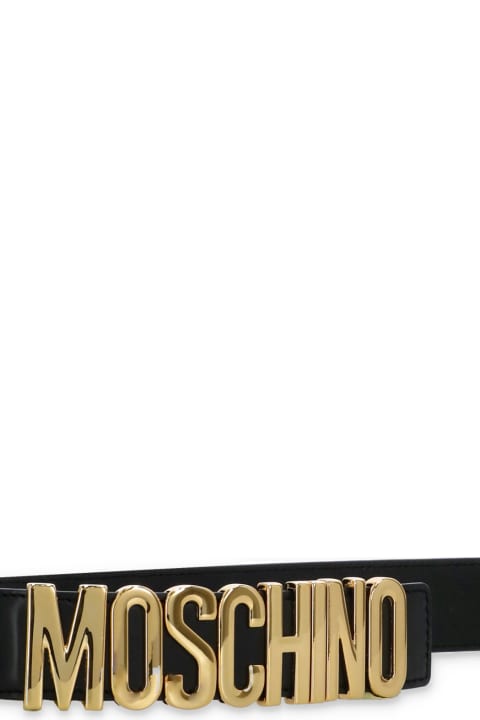 ウィメンズ新着アイテム Moschino Belt With Lettering Logo
