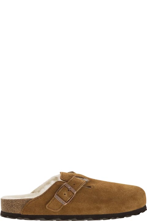 Birkenstock Boston - Sabot With Fur Lining