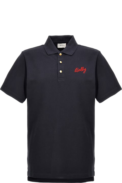 Bally for Men Bally Logo Embroidery Polo Shirt