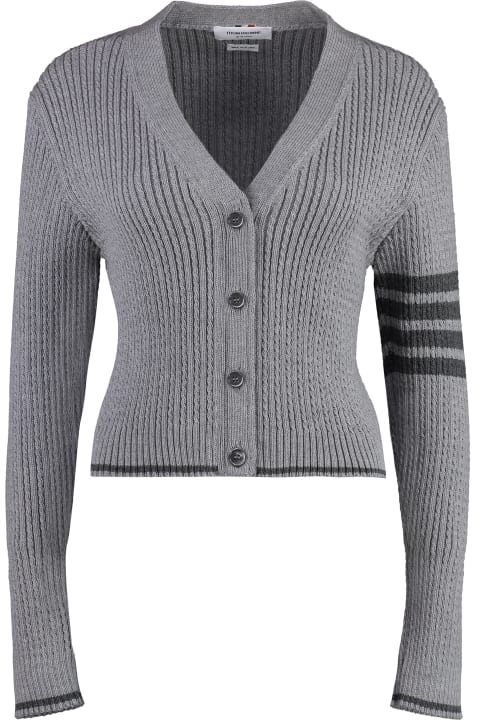 Thom Browne Sweaters for Women Thom Browne Virgin Wool Cardigan