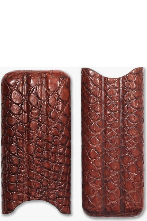 Homeware Larusmiani Triple Cigar Holder Habana 