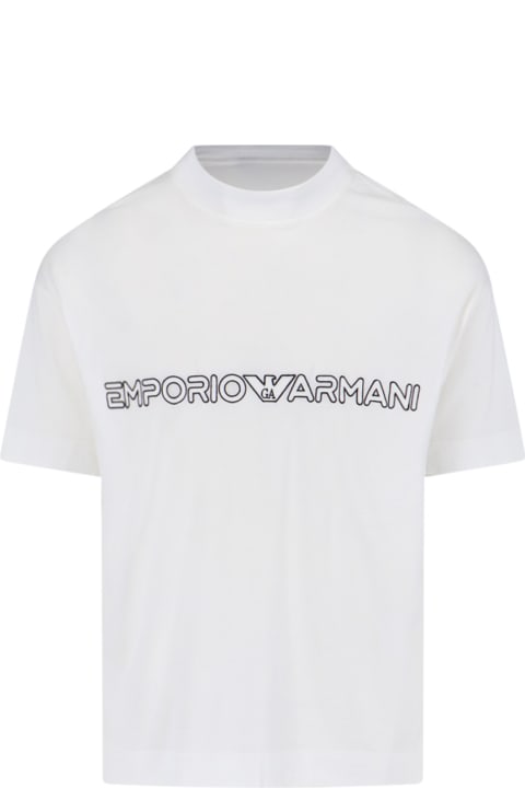 メンズ Emporio Armaniのトップス Emporio Armani Logo T-shirt
