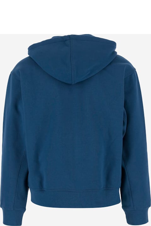 Carhartt سترات لـ القسم الرجالي Carhartt Cotton Blend Sweatshirt With Logo