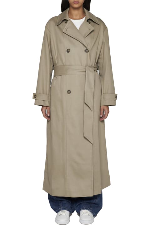 A.P.C. Coats & Jackets for Women A.P.C. Louise Long Trench Coat