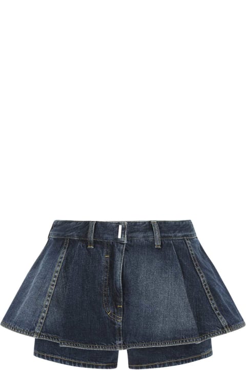 Fashion for Women Givenchy Denim Pant-skirt