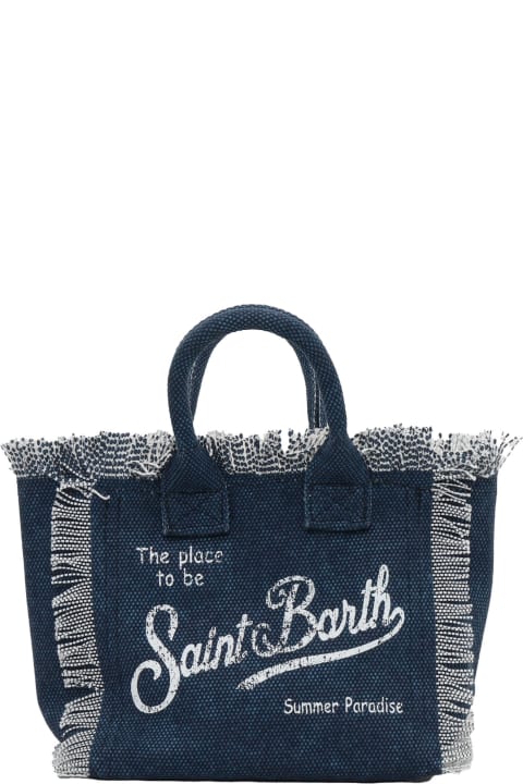 キッズ新着アイテム MC2 Saint Barth Blue Mini-indigo Bag