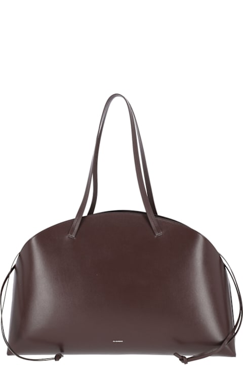 Jil Sander Shoulder Bags for Women Jil Sander Large Shoulder Bag "curve Shoulder"