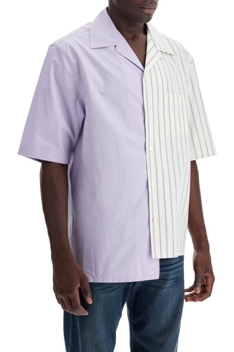 Lanvin Shirts for Men Lanvin Asymmetric Bowling Shirt With