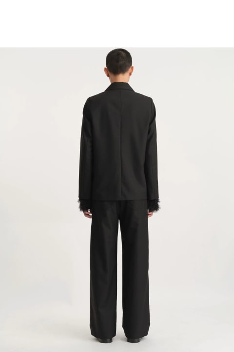 Hamra Blazer Wool-blend Twill