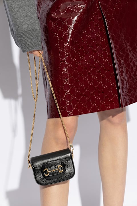 Homeware Gucci Gucci Shoulder Bag Horsebit 1955 Super Mini