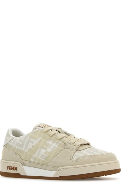 Fashion for Men Fendi Embroidered Match Sneakers