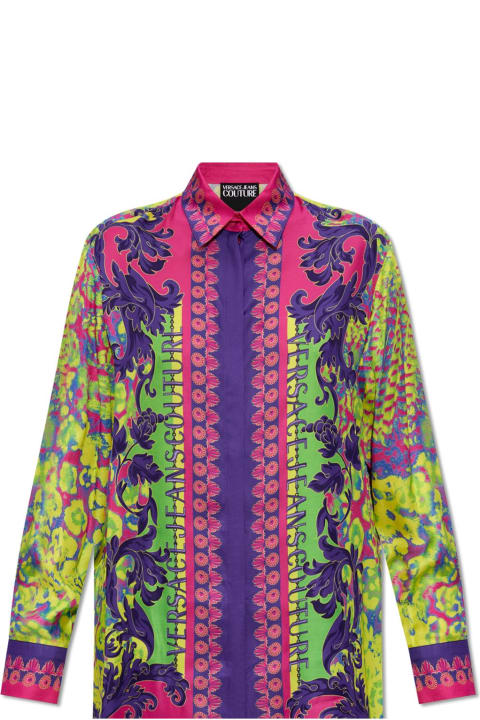 Versace Jeans Couture لـ Men Versace Jeans Couture Shirt With Print And Logo