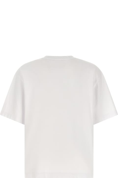 Homeware Maison Kitsuné Logo Embroidery T-shirt Maison Kitsuné