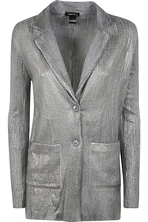 Fashion for Women Avant Toi Wrinkled Stich Rever Jacket With Lamination